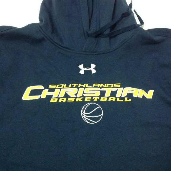 New Under Armour Men's Hooded Sweatshirt L - Picture 2 of 5